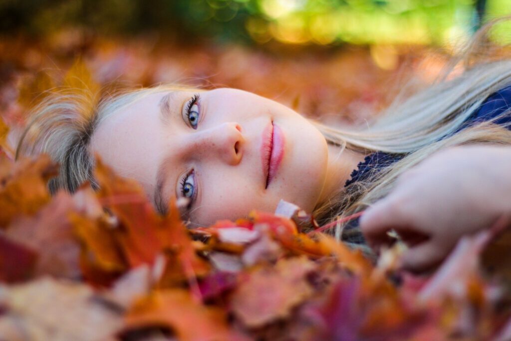 red haired girl ws portraits